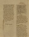 Codex Sinaiticus Blatt 42 verso (Leipzig)